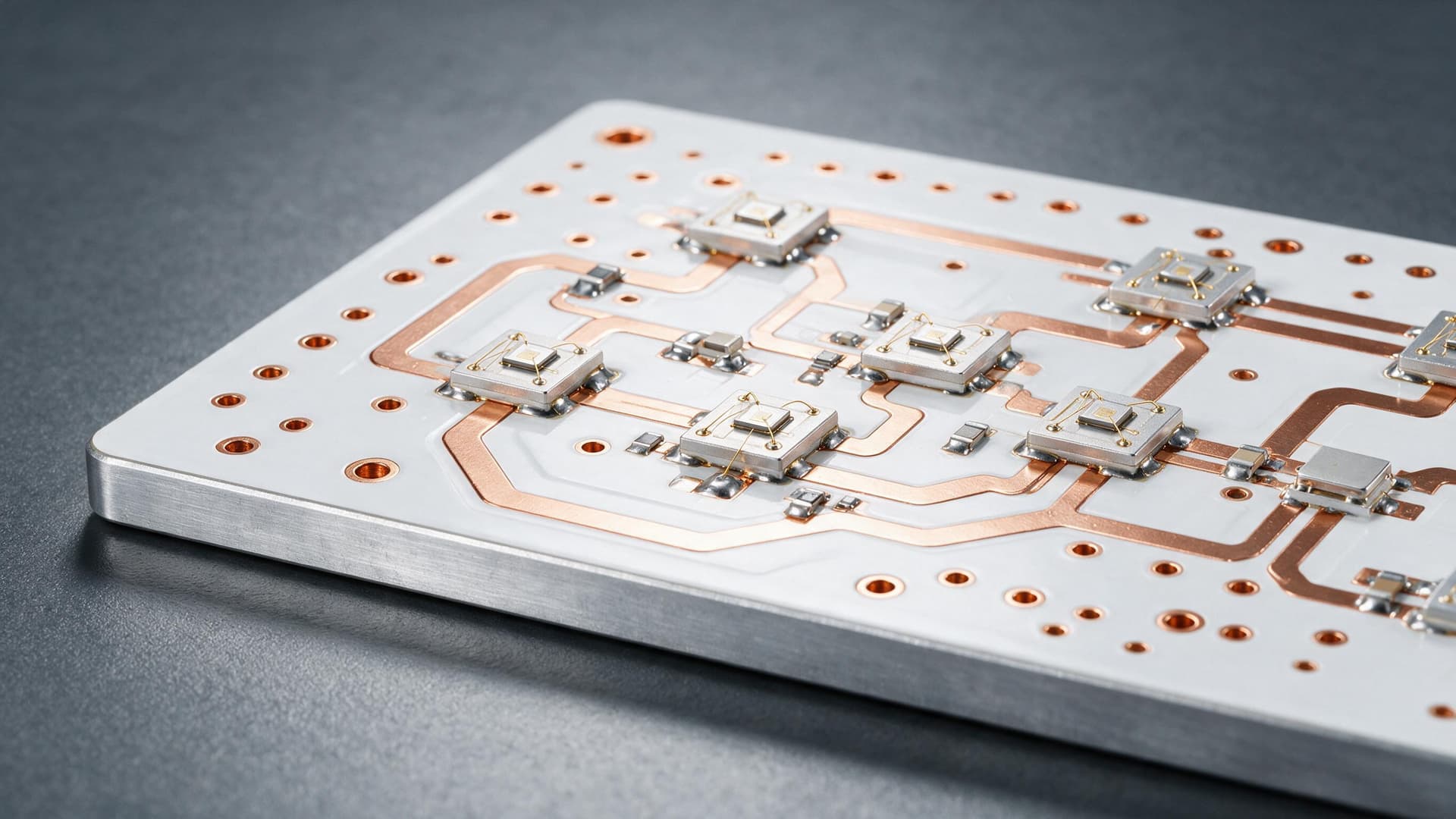 Metal core and heavy copper automotive PCB for thermal management