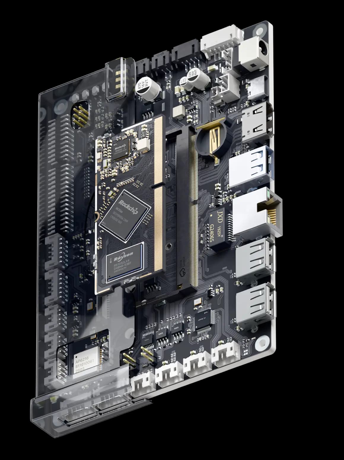 Low volume PCB assembly line handling prototype and small batch boards