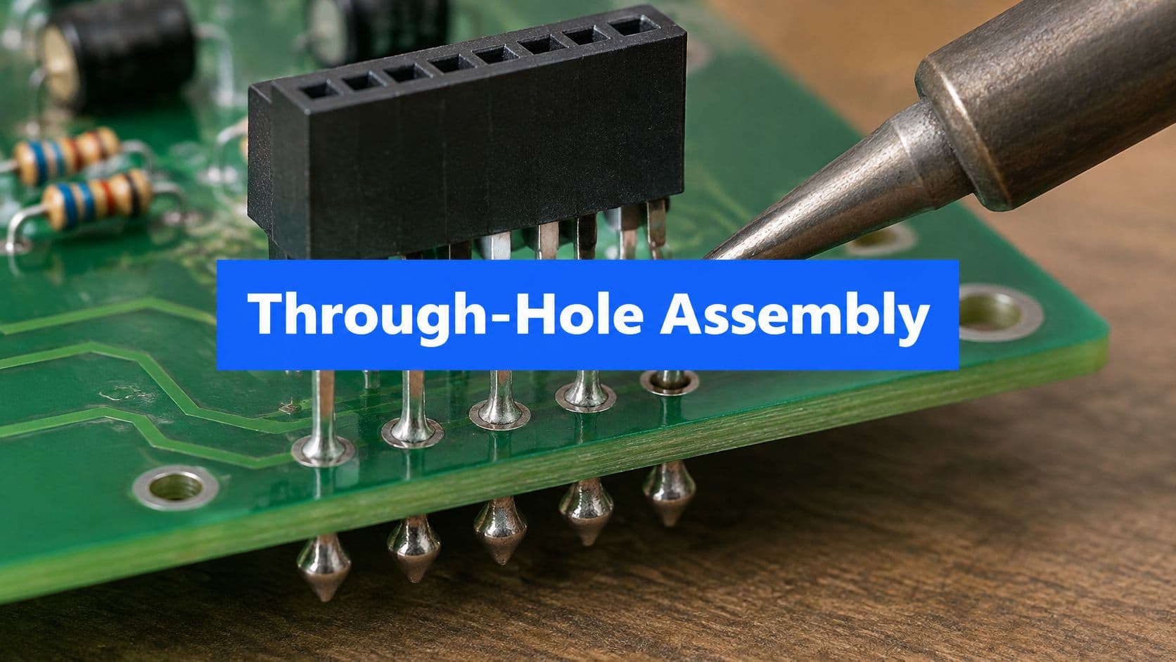 Through Hole PCB Assembly: Process, Design and Choice