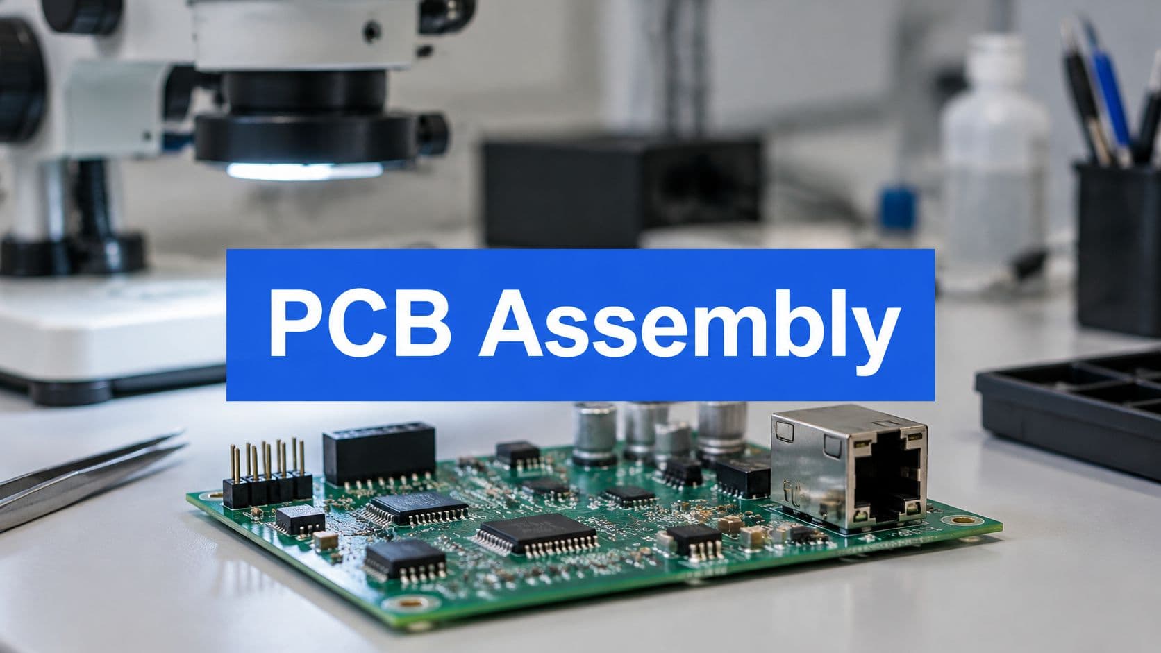 PCB Assembly Board: How SMT and Through-Hole Work